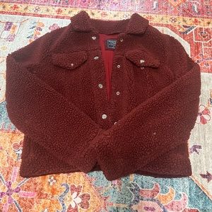 Abercrombie and Fitch Small sherpa jacket